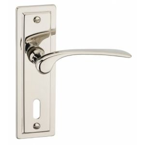 Urban New York Style Lever Handles on Plate Door Furniture